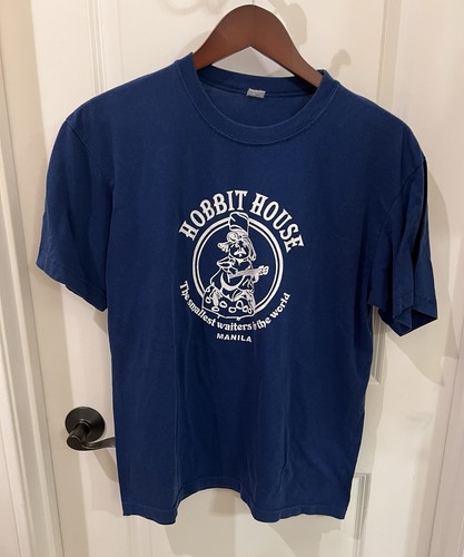 Vintage rare blue hobbit house - rare,