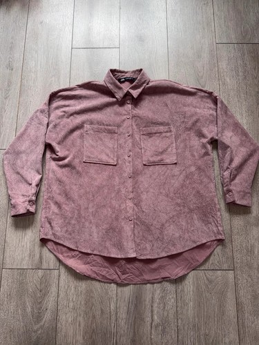 Zara dusty pink corduroy - zara,