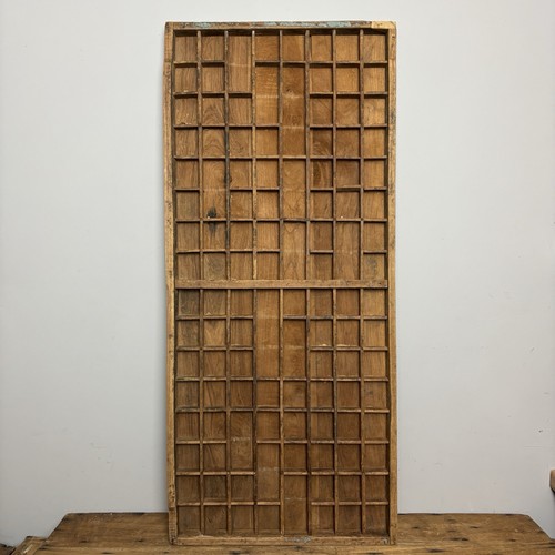 Vintage wooden printers tray - printers,