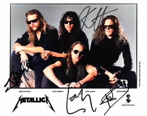 Metallica record label - metallica,