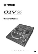 Yamaha 01v96 mixing console - yamaha,