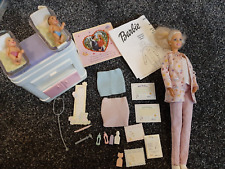 Happy Family Barbie Set – Includes Barbie baby doctor with cradles, accessories