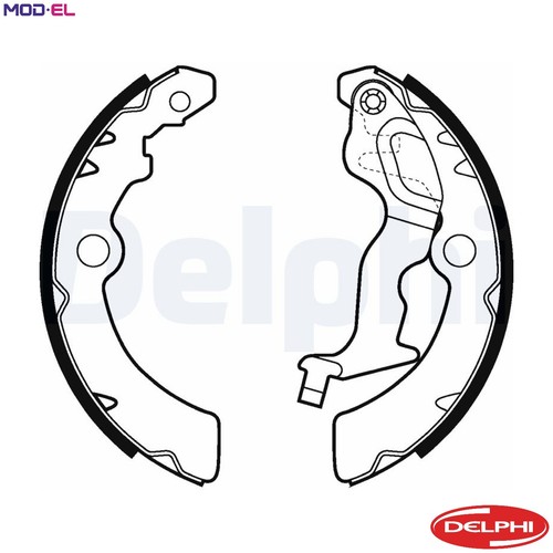 Brake shoe set ls2045 for - brake,