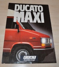 Fiat ducato maxi brochure - fiat,