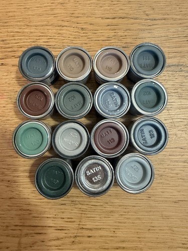 Humbrol enamel paint job lot - paint,