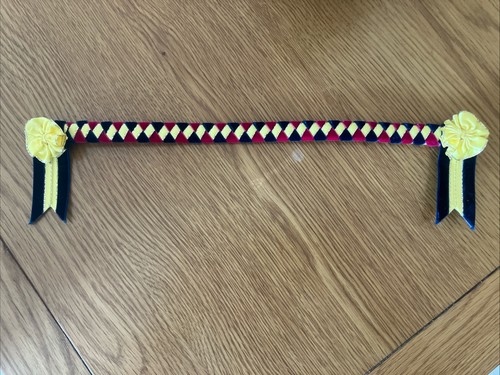 Cob show browband velvet blue - browband,