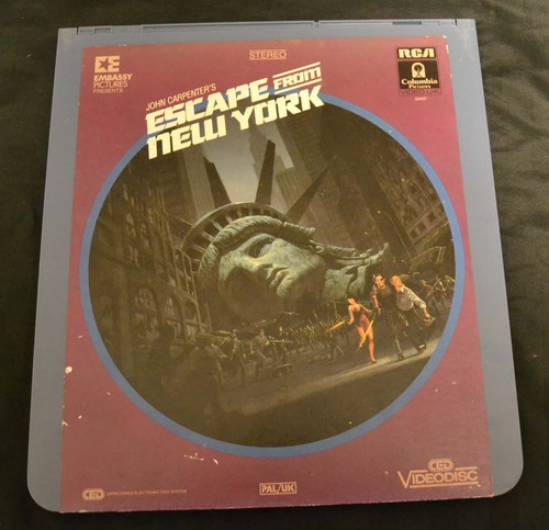 Ced videodisc video movie - ced,