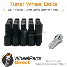 Wheel Bolts Tuner Black for