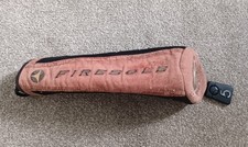 TaylorMade Firesole 5 Wood Headcover - Fire Sole Golf Fairway Head Cover - Rare!
