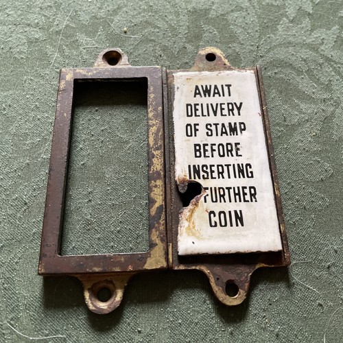 Original enamel await delivery - enamel,