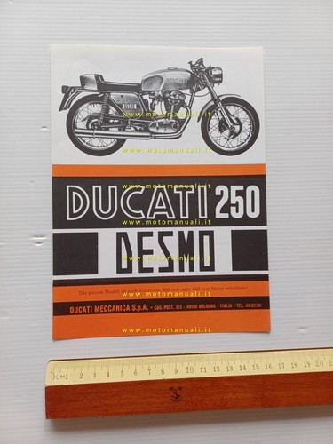 Ducati 250 desmo - desmo, 1971