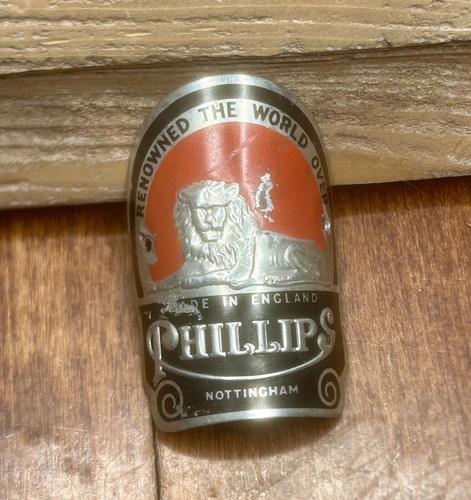 Vintage phillips headbadge - phillips, 3
