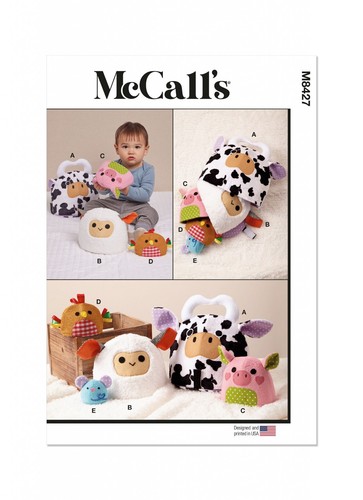 Mccall toy sewing pattern - toy,