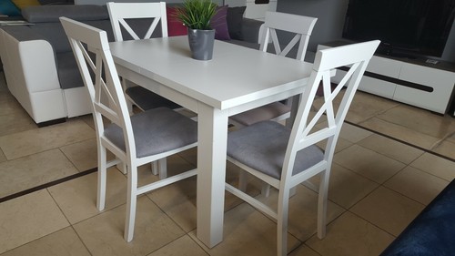 Extending white table - ,
