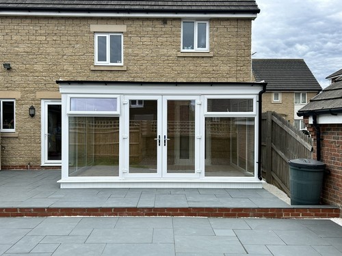 Conservatory lean sunroom - to,