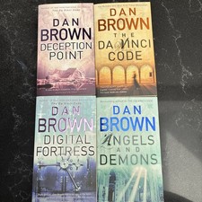 4 Book Bundle By Dan Brown -