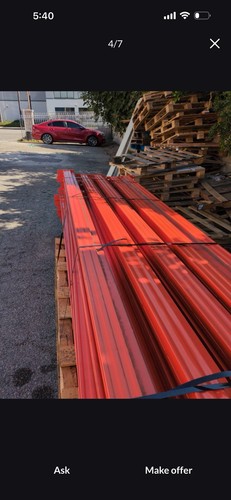 Pallet rack beam - x, 144”
