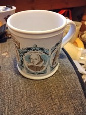 Denby Pottery Regional Series ½ Pint Mug Depicts the Heart of England Stoneware