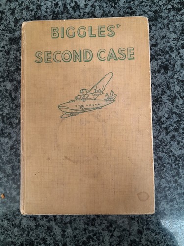 Biggles second case1st edition - case1st,