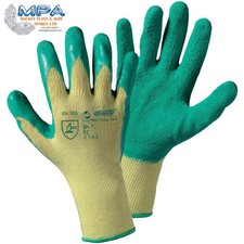 WORK GLOVES WITH SAFETY GRIP - DRIVER DELIVERY WAREHOUSE BUILDING DIY M,L,XL