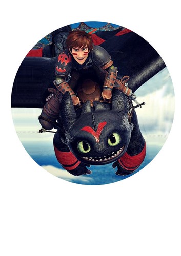 How train your dragon cake - how,