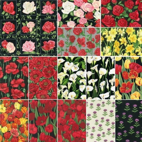 100 cotton fabric floral - 100%,