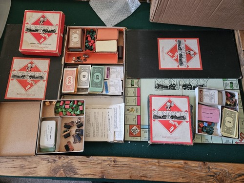 Vintage monopoly board games - vintage,