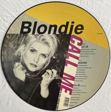 BLONDIE -Call Me (Remix)- Very Rare UK 12" Picture Disc (Vinyl Record)
