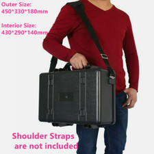 Large Hard Flight Case w/Foam Camera Photography Carry Storage Tool Box
