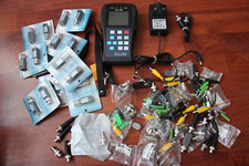 QVIS TEST-003 CCTV TESTER WITH QVIS VIDEO BALUN CONNECTORS ETC....