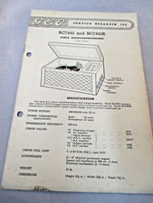 GEC Table Radiogramophones -