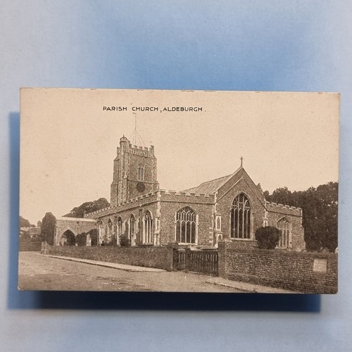 Aldeburgh postcard c1915 - postcard, st