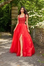 Prom by Mori Lee in Red style