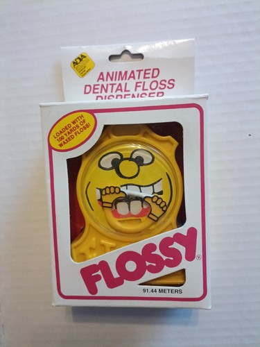 Vintage flossy animated dental - animated,