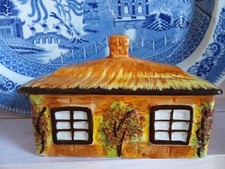 vintage English china butter