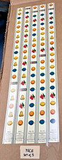 Antique Slot Machine Parts - Reproduction PACE Reel 5-Strip Set