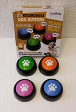 Recordable Dog Buttons ~ Teach