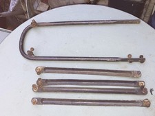 Vintage BSA Bantam original mudguard stays for restoration