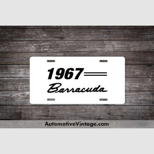 1967 plymouth barracuda car - 67,