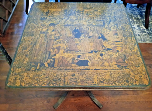 Antique renaissance tapestry - antique,