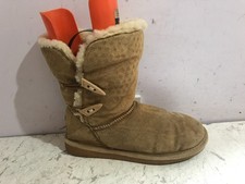 Bearpaw size 8/ 41 winter snow womens brown sheepskin  boots shoes - GP