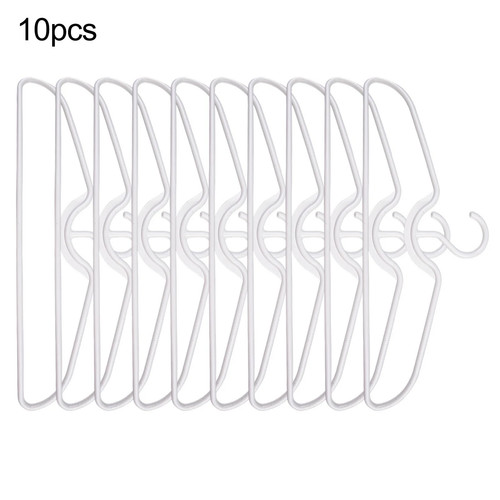 Plastic clothes hangers short - clothes,