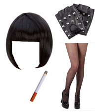 Nessa Jenkins Black Bob Wig