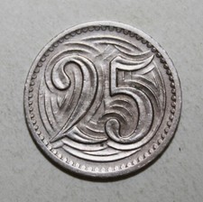 S9 - Czechoslovakia 25 Haleru