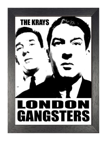 Krays ronnie reggie poster - krays,