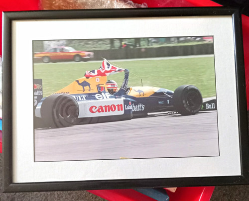 Nigel mansell print - nigel,