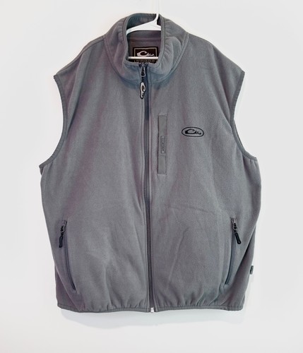 Drake gray sleeveless fleece - sleeveless,