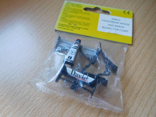 Scalextric front rear wing - scalextric,