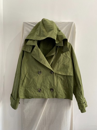 Lands end green hooded - lands',
