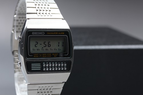 Exc seiko calculator alarm - [exc+5], calculator-alarm